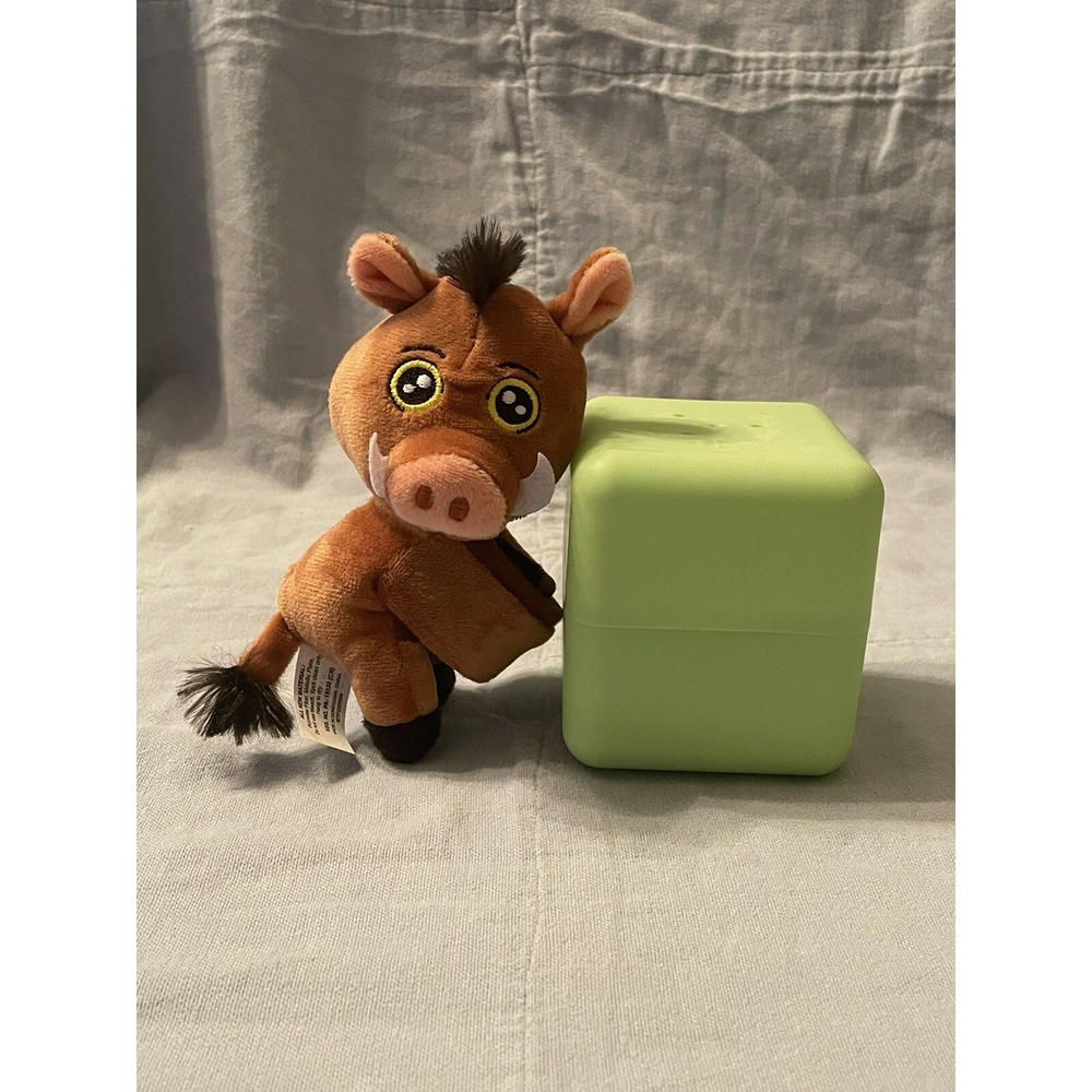 NEW Walt Disney Bullsitoy Cutie Cuff Snap Hug & Go Series 3 - Lion King - Pumbaa